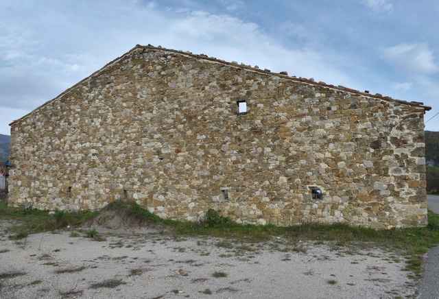 Dépendance ouest. Pignon ouest.