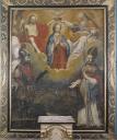 tableau d'autel : Couronnement de la Vierge