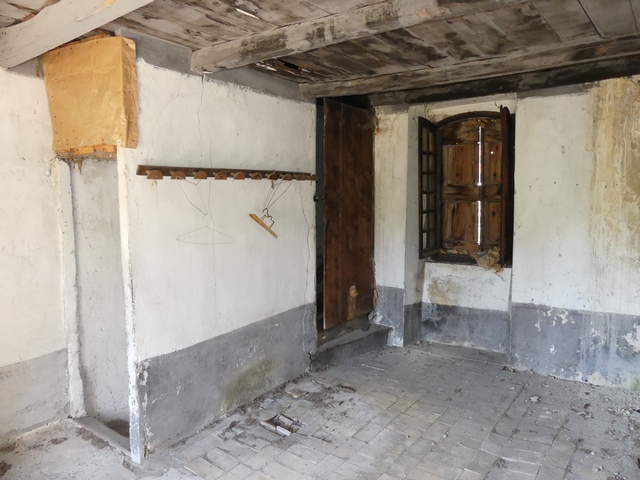 Etage, chambre sud. Vue de volume prise du nord-est.