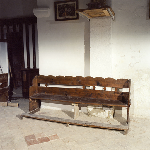 banc de fidèles