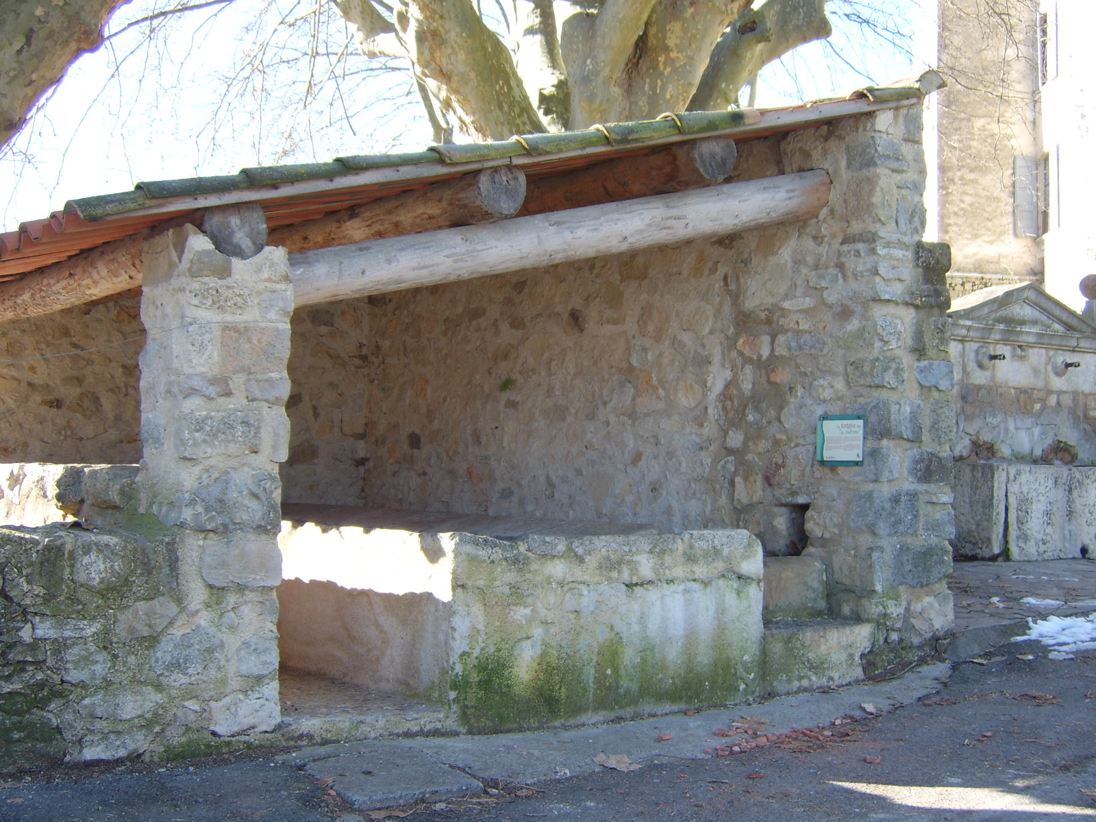 lavoir du château