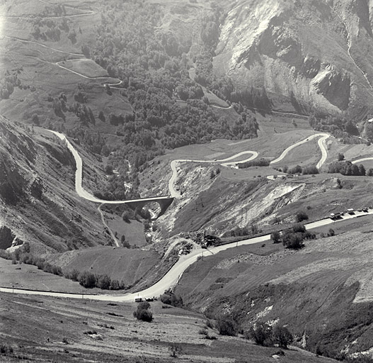 route du Lautaret dite petite route de Grenoble à Briançon