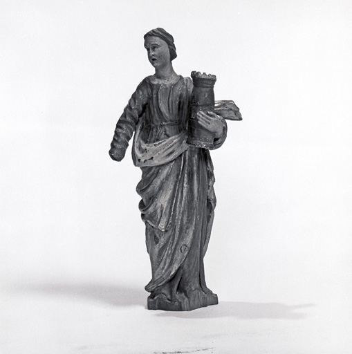 statue : Sainte Barbe (N° 2)