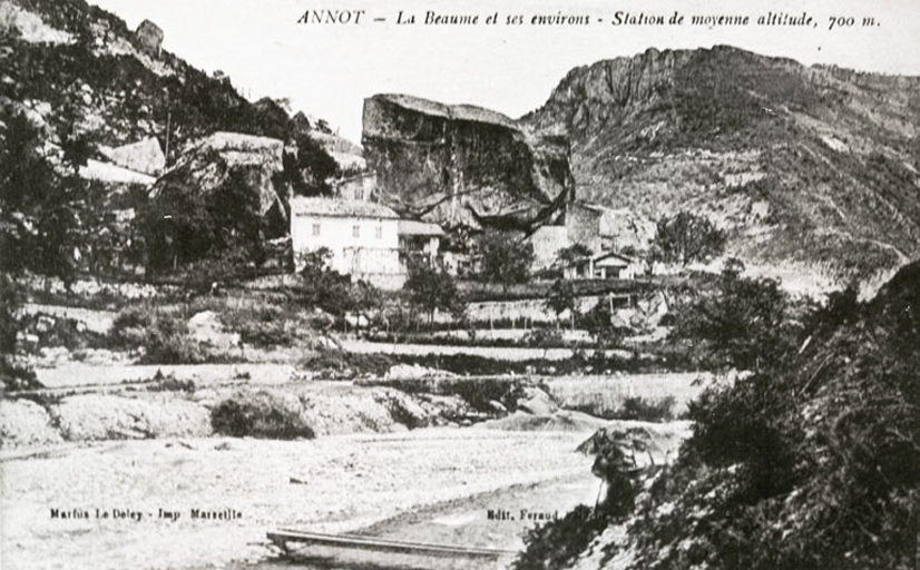 présentation de la commune d'Annot