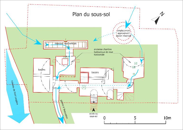 moulin à farine et à huile, actuellement logement