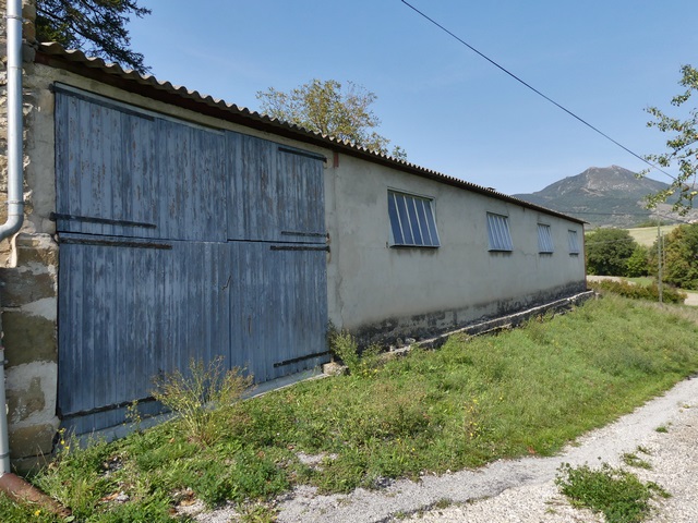 Bâtiment de la bergerie. Elévation est.