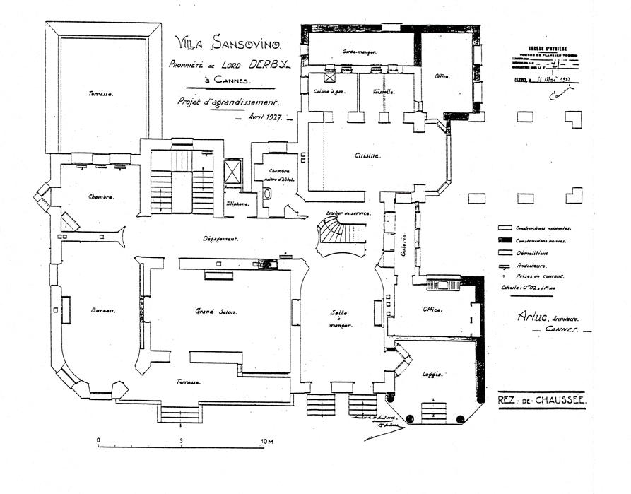 maison dite Sansovino, puis Villa Urié