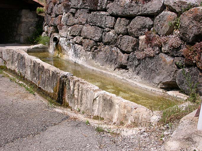 Lavoirs et fontaines-lavoirs du Pays Asses, Verdon, Vaïre, Var