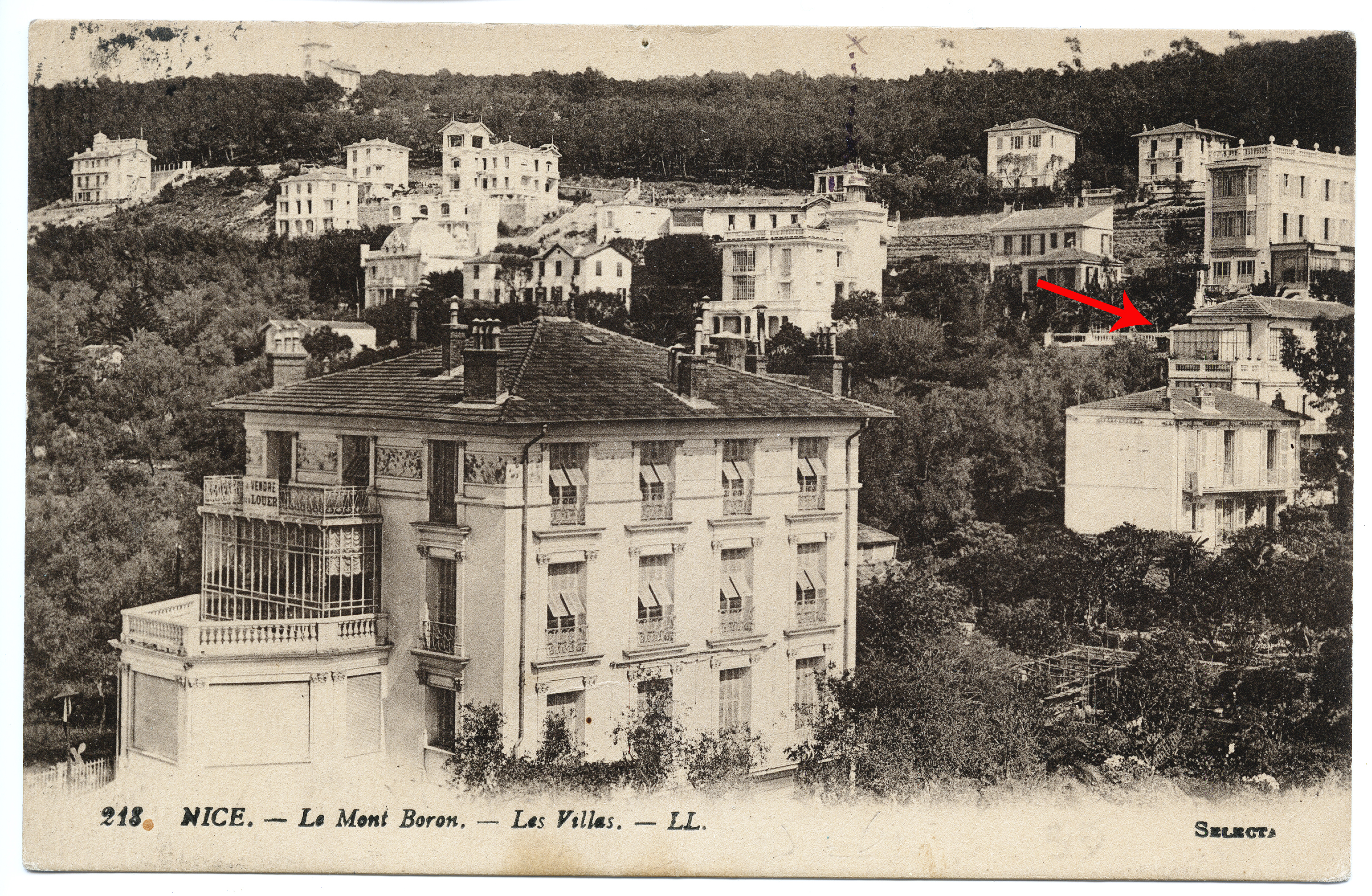 maison de villégiature (villa balnéaire) dite Roc à Pic, devenue ensuite annexe du Grand Hôtel du Mont-Boron, actuellement immeuble