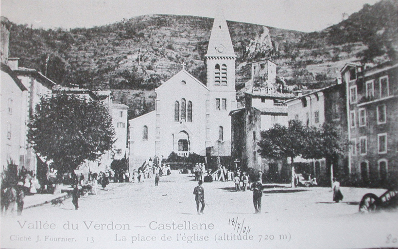 présentation de la commune de Castellane