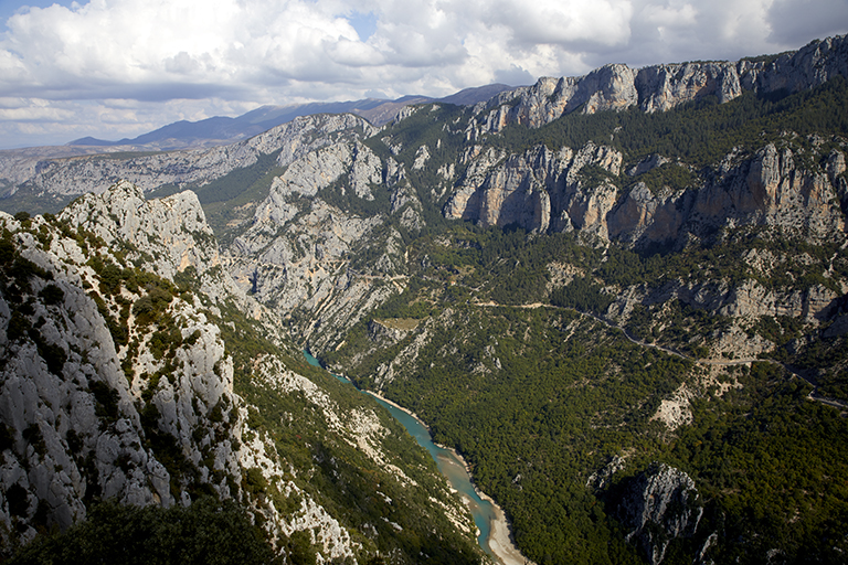 Les Gorges du Verdon à La Palud-sur-Verdon.