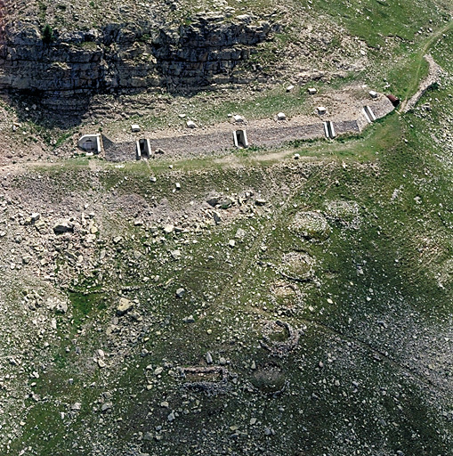 Abris alpins de la Moutière.