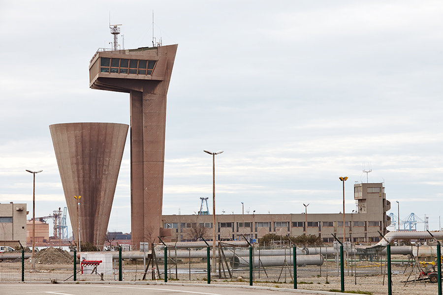 poste de commande dite vigie du terminal pétrolier