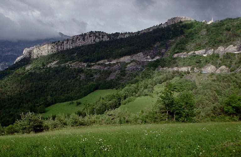 ensemble fortifié de Saint-Vincent-les-Forts, de l'organisation défensive de l'Ubaye.