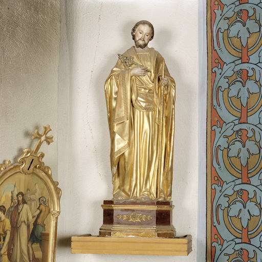 statue-reliquaire : saint Joseph