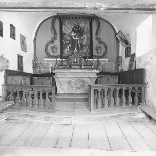 Le mobilier de la chapelle Saint-Roch