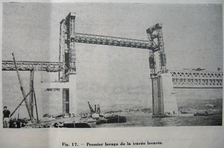 viaduc ferroviaire de Caronte (avec partie tournante)