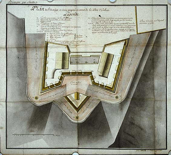 fortification d'agglomération dite enceinte de la ville de Briançon