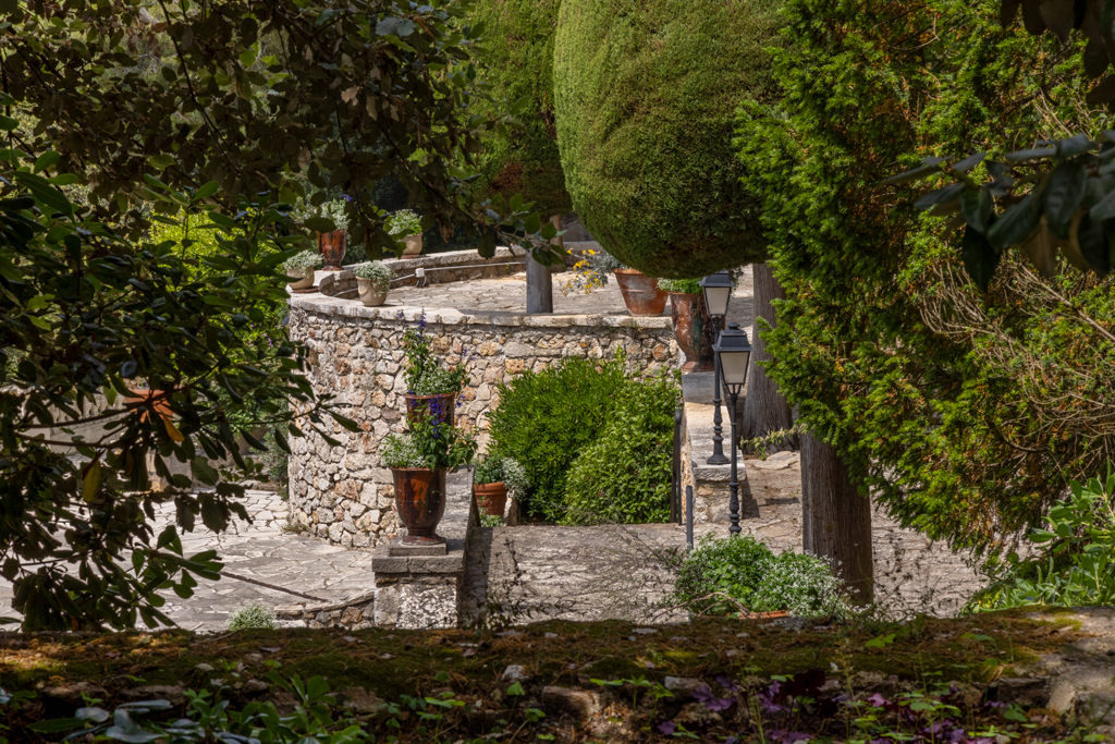 jardin d'agrément de la Villa Fiesole, puis Villa Domergue