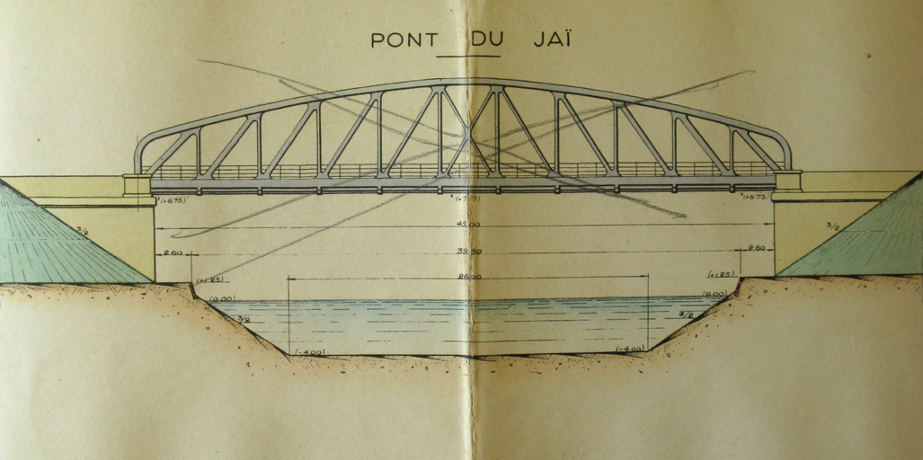 premier pont routier dit de Jaï
