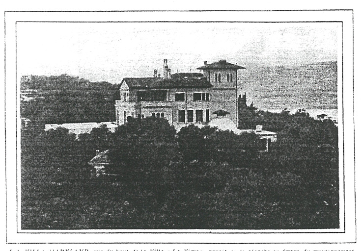 jardin d'agrément de la Villa Maryland