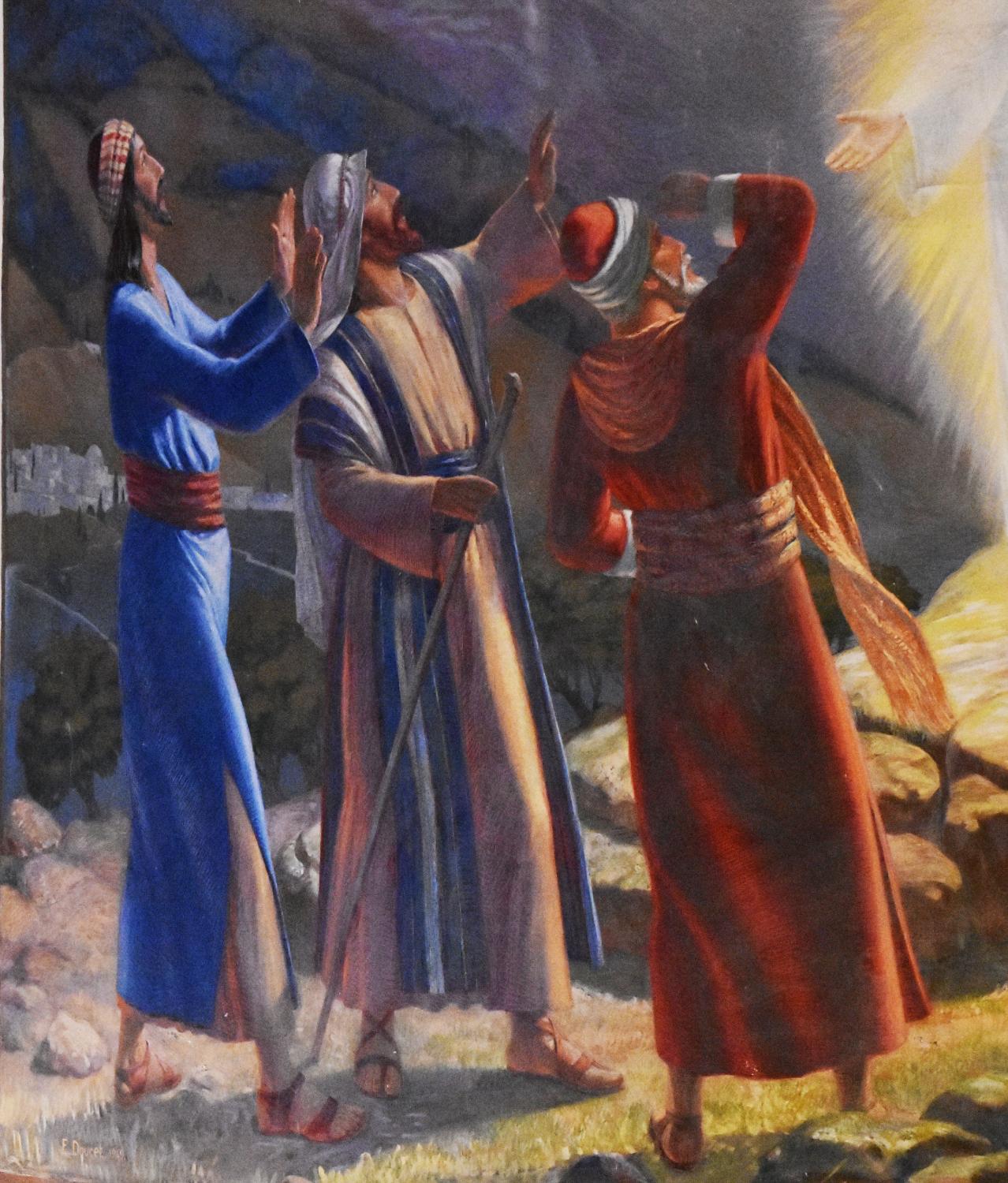 peinture monumentale (décor du choeur) dite La Transfiguration du Christ