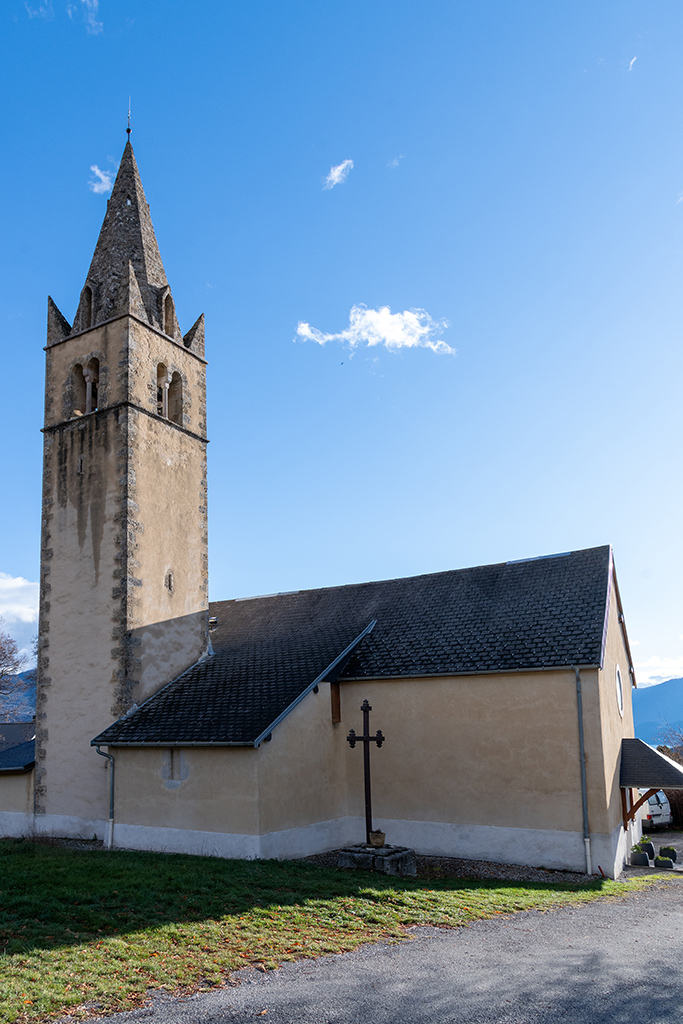Vue extérieure : élévation nord.