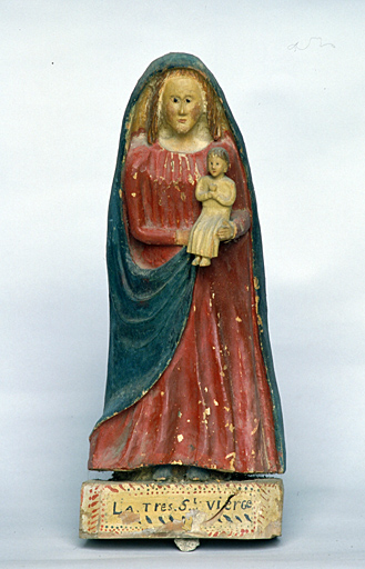 statue (statuette) : Vierge à l'Enfant