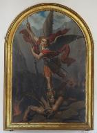 Tableau : saint Michel terrassant le démon