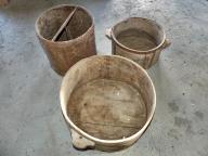 ensemble de 3 mesures à grains