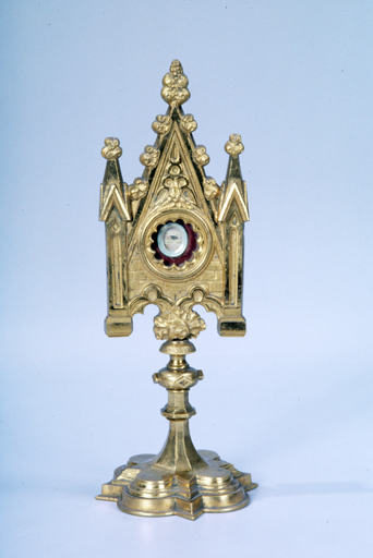 reliquaire-monstrance No 1 : de saint François d'Assise