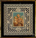 estampe, ex-voto : Saint Joseph et l'Enfant Jésus