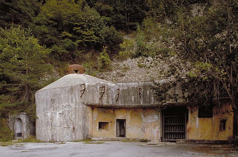 ouvrage mixte dit ouvrage du Monte Grosso, secteur fortifié des Alpes-Maritimes