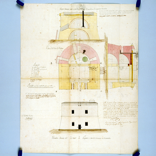 [Plan et profil pour reconstruction.] 1811