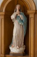 Statue (petite-nature) : Vierge de l'Assomption