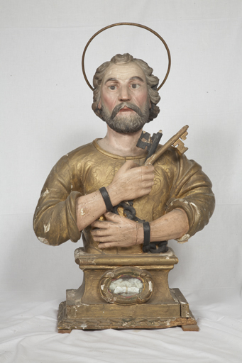 buste-reliquaire : Saint Pierre aux liens