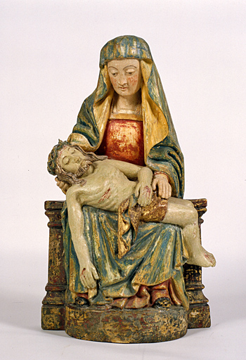 statue (statuette) : Vierge de Pitié (1)