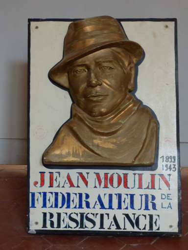 bas-relief : Jean Moulin