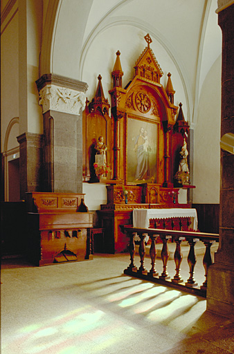 Le mobilier de l'église paroissiale Saint-Laurent