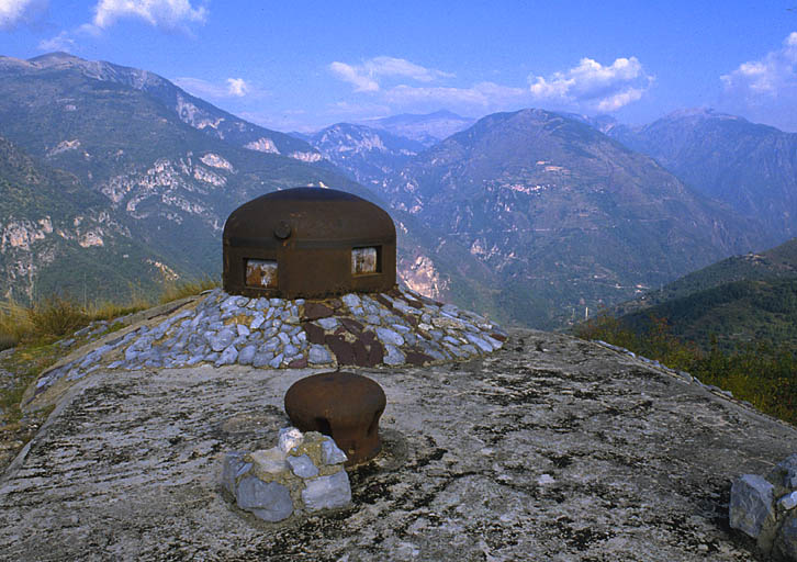 ouvrage mixte dit ouvrage de la Madeleine, dit ouvrage de Rimplas, secteur fortifié des Alpes-Maritimes