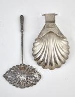 Ensemble de deux coquilles de baptême