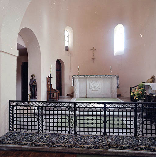 Le mobilier de l'église d'anglicans dite Saint John's Church