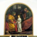 tableau : L'Education de la Vierge avec saint Joachim