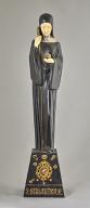 Statue-reliquaire de sainte Scholastique