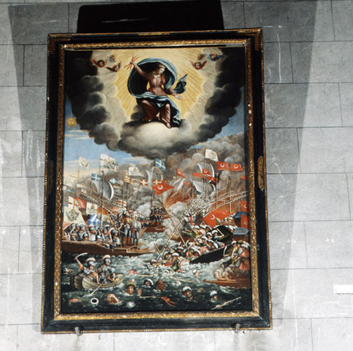 tableaux (2) : Bataille de Lépante, Saint Jean de Matha et saint Félix de Valois