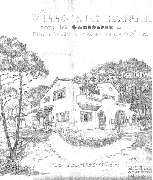 Maison de villégiature (villa balnéaire) dite La Tramontane