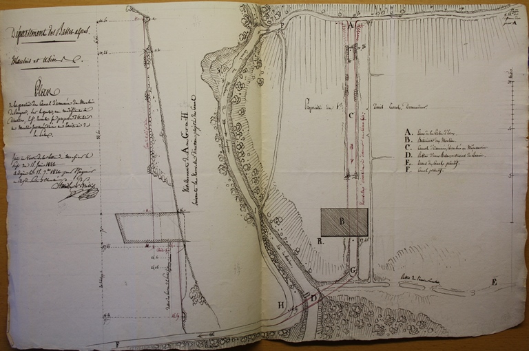 moulins à farine de la vallée du Bau