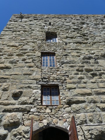 Elévation sud, travée des ouvertures.