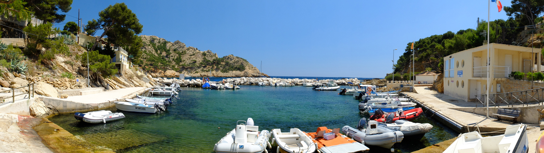 Port dit calanque du petit Méjean