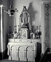 autel, gradins d'autel (2), tabernacle (autel secondaire, autel tombeau) : autel de la Vierge
